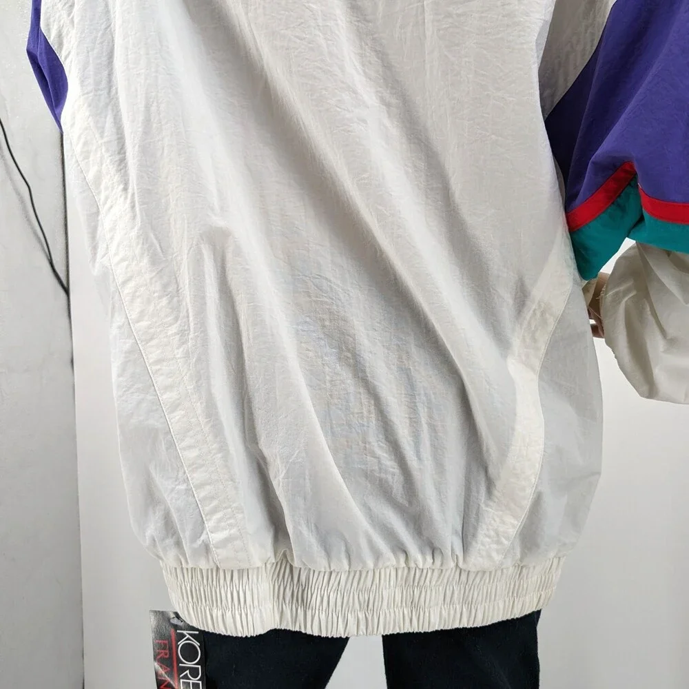 NWT Vintage 1990s Koret Francisca Windbreaker Jacker Oversized Size XL